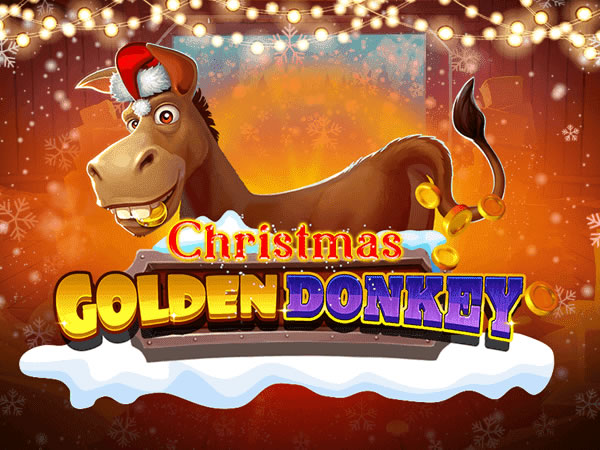Christmas Golden Donkey